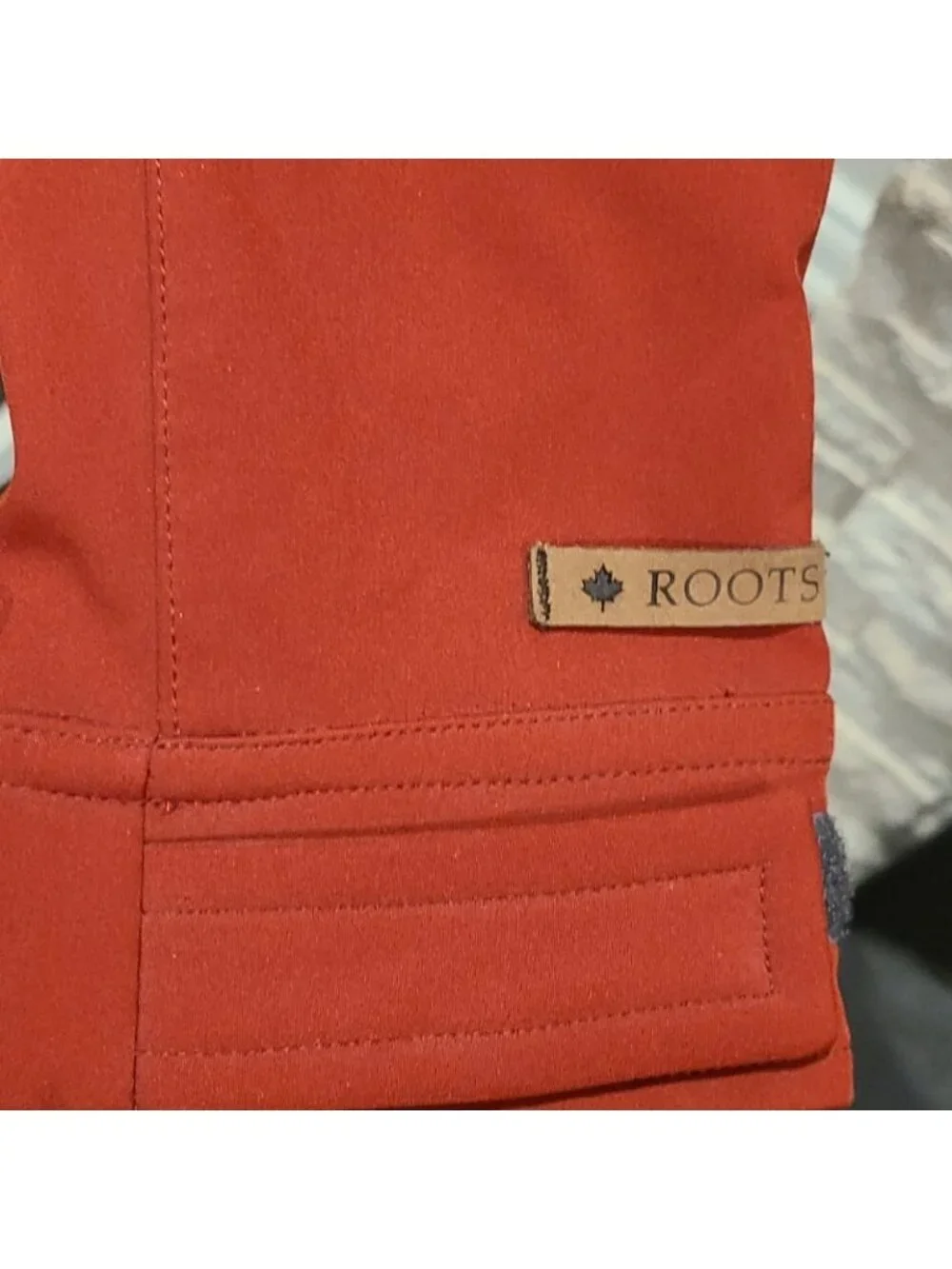 Roots soft shell jacket with removable hood